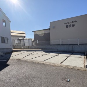 駐車スペース3台分あります※車種による