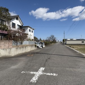 南側前面道路 南側前面道路