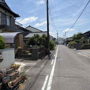 前面道路